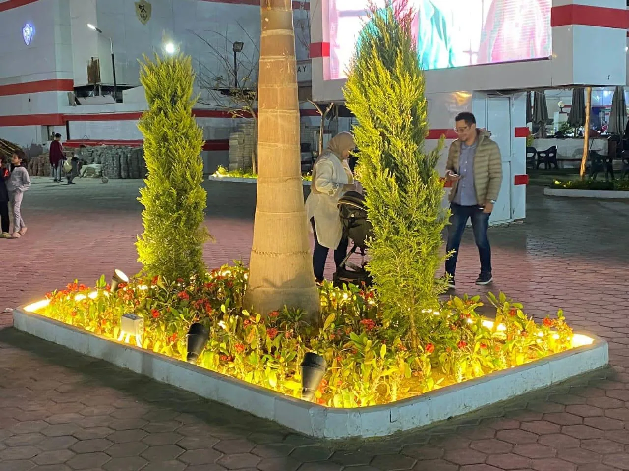 تجميل مدخل البوابة رقم ٢ - بعد